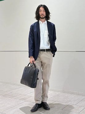 室川さん（メンズ・178cm）の夏コーディネート