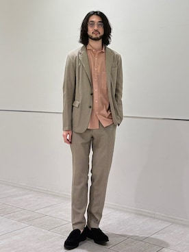 室川さん(メンズ・178cm)の夏コーディネート