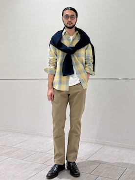 室川さん（メンズ・178cm）の秋コーディネート