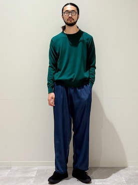 室川さんのコーディネート