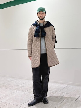 室川さん（メンズ・178cm）の冬コーディネート