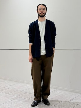 室川さんのコーディネート