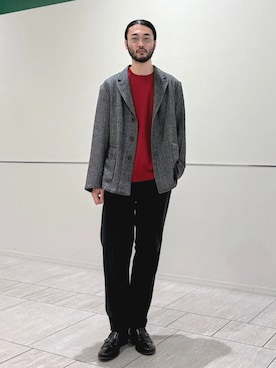 室川さんのコーディネート