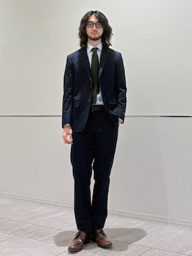 室川さん(メンズ・178cm)の秋コーディネート