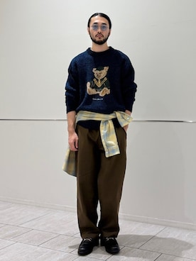 室川さんのコーディネート