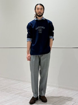 室川さんのコーディネート