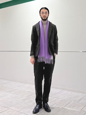 室川さん（メンズ・178cm）の冬コーディネート