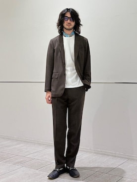 室川さん（メンズ・178cm）の夏コーディネート