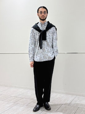 室川さんのコーディネート