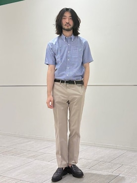 室川さん（メンズ・178cm）の夏コーディネート
