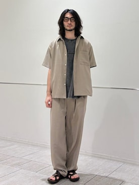 室川さんのコーディネート