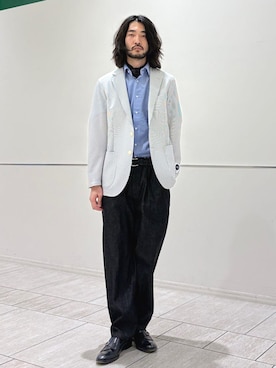 室川さんのコーディネート