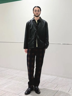 室川さんのコーディネート