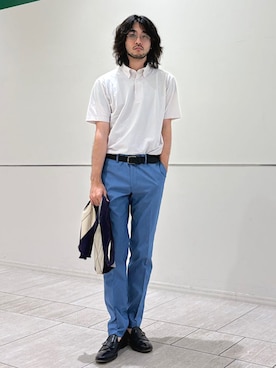 室川さん（メンズ・178cm）の夏コーディネート