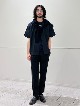 室川さん（メンズ・178cm）の春コーディネート