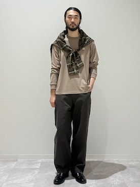 室川さんのコーディネート