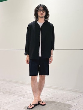 室川さん（メンズ・178cm）の夏コーディネート
