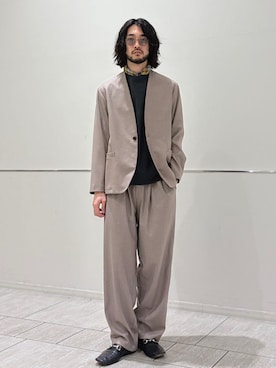 室川さん(メンズ・178cm)の夏コーディネート