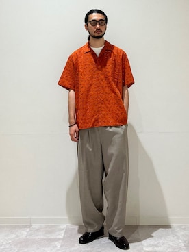 室川さんのコーディネート