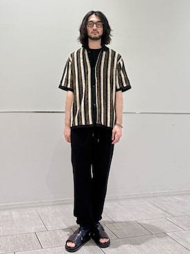 室川さん(メンズ・178cm)の夏コーディネート