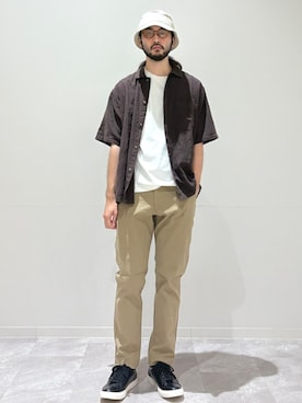 室川さん(メンズ・178cm)の秋コーディネート