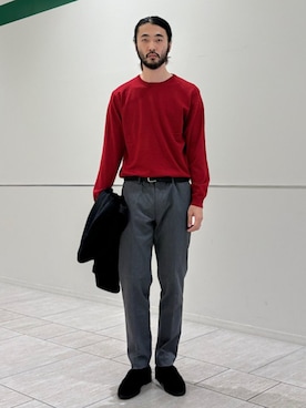 室川さんのコーディネート