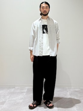 室川さんのコーディネート