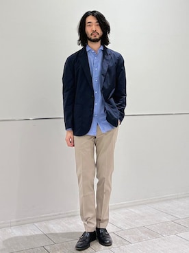 室川さんのコーディネート