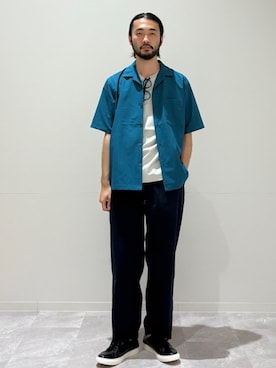 室川さん（メンズ・178cm）の秋コーディネート