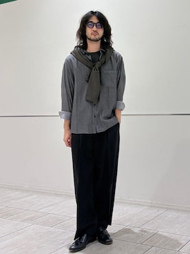 室川さん（メンズ・178cm）の夏コーディネート