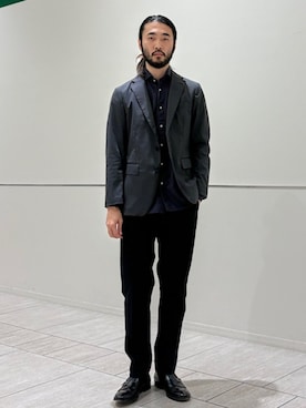 室川さんのコーディネート