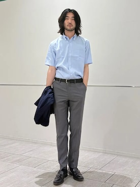 室川さん（メンズ・178cm）の夏コーディネート