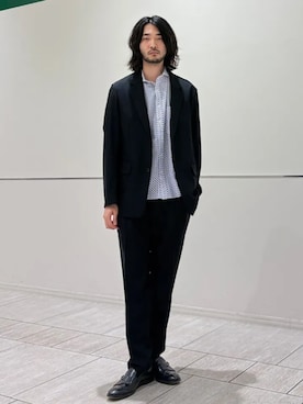 室川さんのコーディネート