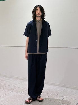 室川さんのコーディネート