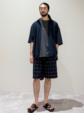 室川さんのコーディネート