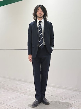 室川さん(メンズ・178cm)の夏コーディネート
