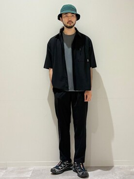 室川さん(メンズ・178cm)の夏コーディネート