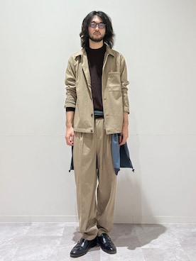室川さん(メンズ・178cm)の秋コーディネート