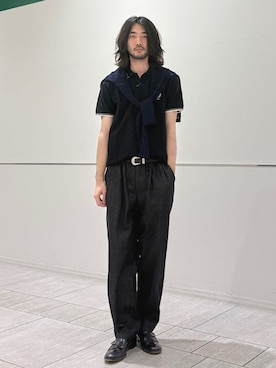 室川さん(メンズ・178cm)の夏コーディネート