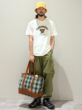 室川さんのコーディネート