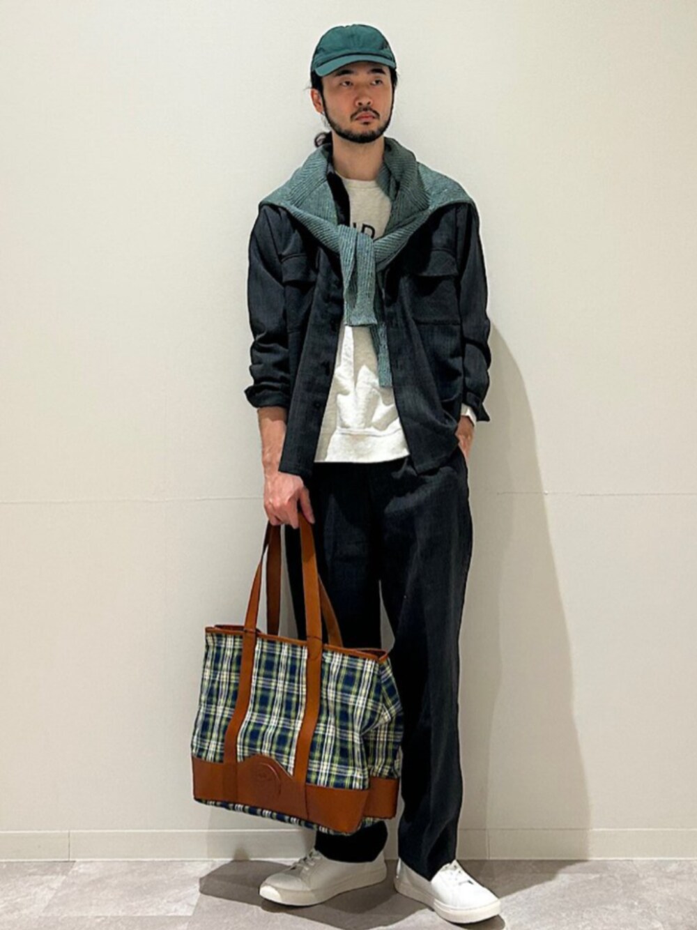 SHIPS（シップス）の「WL TTCHK ECO BAG TOTE（トートバッグ
