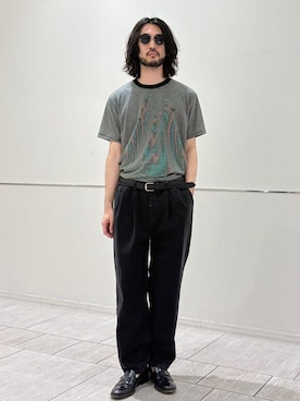 室川さん(メンズ・178cm)の夏コーディネート