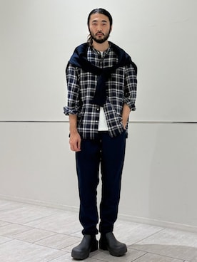 室川さんのコーディネート