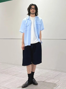 室川さんのコーディネート