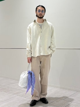 室川さんのコーディネート