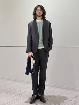 室川さん(メンズ・178cm)の秋コーディネート