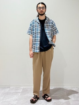 室川さんのコーディネート