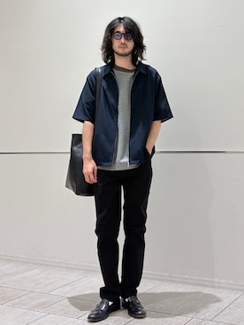 室川さん（メンズ・178cm）の夏コーディネート