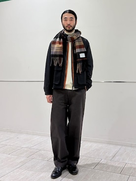 室川さんのコーディネート