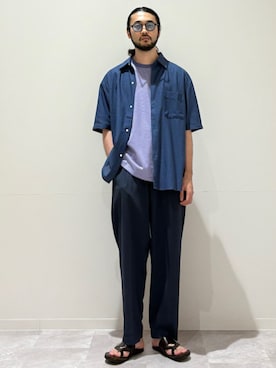 室川さんのコーディネート